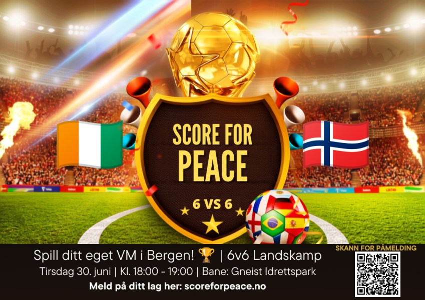 IvoryCoastNorgeVM2026Oslo Tyskland vs. Cura&ccedil;ao | Score for Peace 🏆⚽-VM Landskamp 6v6 &ndash; Oslo - Score For Peace